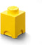 Lego - Opbergbox Brick 1 Vierkant - Polypropyleen - Geel