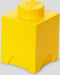 Lego - Opbergbox Brick 1 Vierkant - Polypropyleen - Geel