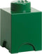 Lego - Opbergbox Brick 1 Vierkant - Polypropyleen - Groen