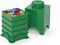 Lego - Opbergbox Brick 1 Vierkant - Polypropyleen - Groen