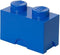 Lego - Opbergbox Brick 2 - Polypropyleen - Blauw