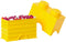 Lego - Opbergbox Brick 2 - Polypropyleen - Geel