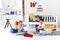 Lego - Opbergbox - Brick 4 - Met 1 Lade - Vierkant - 6 liter - Stapelbaar - Kunststof - Blauw