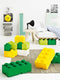 LEGO - Opbergbox Brick 4 - Polypropyleen - Geel