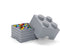 Lego - Opbergbox Brick 4 - Polypropyleen - Grijs