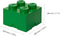 Lego - Opbergbox Brick 4 - Polypropyleen - Groen