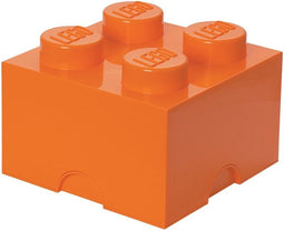 Lego - Opbergbox Brick 4 - Polypropyleen - Oranje