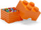 Lego - Opbergbox Brick 4 - Polypropyleen - Oranje