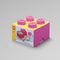 Lego - Opbergbox Brick 4 - Polypropyleen - Roze