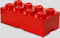 Lego - Opbergbox Brick 8 - Polypropyleen - Rood