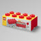 Lego - Opbergbox Brick 8 - Polypropyleen - Rood
