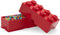 Lego - Opbergbox Brick 8 - Polypropyleen - Rood