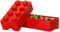 Lego - Opbergbox Brick 8 - Polypropyleen - Rood