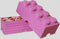 Lego - Opbergbox Brick 8 - Polypropyleen - Roze