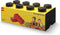 Lego - Opbergbox Brick 8 - Polypropyleen - Zwart