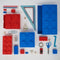 Lego - Opbergbox Bureaulade Brick 4 - Kunststof - Blauw