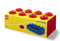 LEGO - Opbergbox Bureaulade Brick 8 - Kunststof - Rood