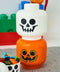 Lego - Opbergbox - Hoofd - Pompoen Groot - Rond - Stapelbaar - Kunststof - Oranje