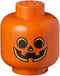 Lego - Opbergbox - Hoofd - Pompoen Klein - Rond - Stapelbaar - Kunststof - Oranje
