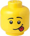 Lego - Opbergbox Hoofd Silly Mini - Polypropyleen - Geel