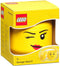 Lego - Opbergbox - Hoofd - Whinky Klein - Rond - Stapelbaar - Kunststof - Geel