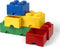 Lego - Opbergbox met 2 Lades Brick 8 - Polypropyleen - Geel