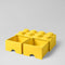 Lego - Opbergbox met 2 Lades Brick 8 - Polypropyleen - Geel