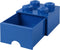Lego - Opbergbox met Lade Brick 4 - Polypropyleen - Blauw