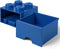 Lego - Opbergbox met Lade Brick 4 - Polypropyleen - Blauw