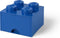 Lego - Opbergbox met Lade Brick 4 - Polypropyleen - Blauw