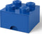 Lego - Opbergbox met Lade Brick 4 - Polypropyleen - Blauw