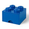 Lego - Opbergbox met Lade Brick 4 - Polypropyleen - Blauw