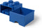 Lego - Opbergbox met Lade Brick 4 - Polypropyleen - Blauw