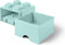 Lego - Opbergbox met Lade Brick 4 - Polypropyleen - Blauw