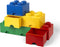 Lego - Opbergbox met Lade Brick 4 - Polypropyleen - Blauw