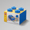 Lego - Opbergbox met Lade Brick 4 - Polypropyleen - Blauw