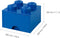 Lego - Opbergbox met Lade Brick 4 - Polypropyleen - Blauw