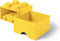 Lego - Opbergbox met Lade Brick 4 - Polypropyleen - Geel