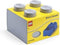 Lego - Opbergbox met Lade Brick 4 - Polypropyleen - Grijs