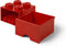 Lego - Opbergbox met Lade Brick 4 - Polypropyleen - Rood