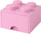 Lego - Opbergbox met Lade Brick 4 - Polypropyleen - Roze