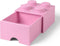Lego - Opbergbox met Lade Brick 4 - Polypropyleen - Roze