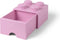 Lego - Opbergbox met Lade Brick 4 - Polypropyleen - Roze