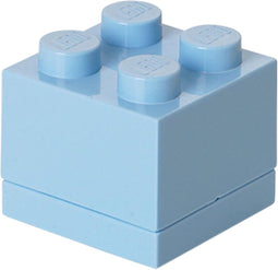 LEGO - Opbergbox Mini Brick 4 - Polypropyleen - Blauw