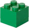 LEGO - Opbergbox Mini Brick 4 - Polypropyleen - Groen