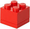 LEGO - Opbergbox Mini Brick 4 - Polypropyleen - Rood