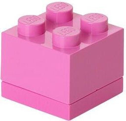 LEGO - Opbergbox Mini Brick 4 - Polypropyleen - Roze