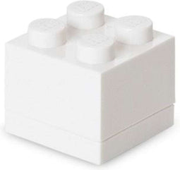 Lego - Opbergbox Mini Brick 4 - Polypropyleen - Wit