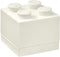 Lego - Opbergbox Mini Brick 4 - Polypropyleen - Wit