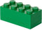 LEGO - Opbergbox Mini Brick 8 - Polypropyleen - Groen